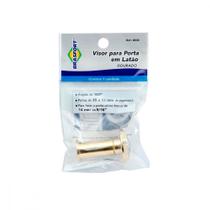 Visor Para Porta Brasfort Dourado 8535 Visor Para Porta Brasfort Dourado 8535