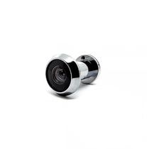 Visor Para Porta Olho Mágico Cromado Polido Stam Aço Inox