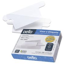 Visor Pasta Suspensa Dello Arquivo Etiqueta 50 unidades Visor Pasta Suspensa Dello Arquivo Etiqueta 50 unidades