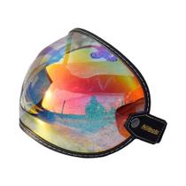 Visor Solar Universal Anti-UV E À Prova De Vento Para Capacete Aberto 3/4 - Lente Para Motocross