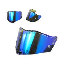 Visor Substituto Antiembaçante LS2 FF805 THUNDER Para Capacete De Motocicleta Com Furos Para Patch