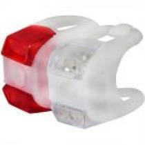 Vista Light Pisca Diant/Tras 2 Leds JY-267-6 Silicone Absolute Branco Vista Light Pisca Diant/Tras 2 Leds JY-267-6 Silicone Absolute Branco