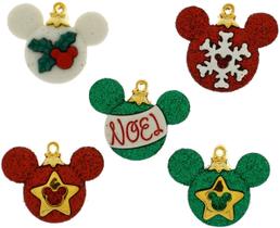 Vista-o 8233 Disney Button & Embellishments, Mickey Ornaments