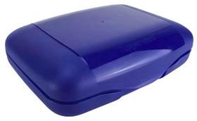 Visual Box Estojo (porta sanduíche) Azul Tupperware - Tupperware