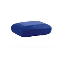Visual Box Estojo (porta sanduíche) Azul Tupperware