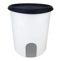 Visualware - 3,3L - branco com tampa preta - Armazenamento - Mais vendida Visualware - 3,3L - branco com tampa preta - Armazenamento - Mais vendida