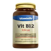 Vit B12 (9,94µg - metilcobalamina) - 60 cápsulas vitaminLife Vit B12 (9,94µg - metilcobalamina) - 60 cápsulas vitaminLife