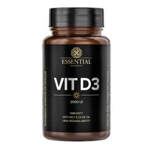 Vit D3 2000 UI Vitamina D 120 Caps Essential Nutrition
