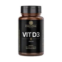Vit D3 2000UI 120 Cápsulas Essential Nutrition