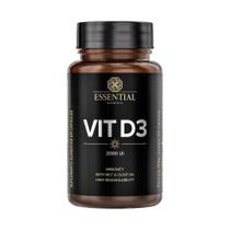 Vit D3 2000UI 120 Cápsulas Essential Nutrition