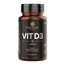 Vit D3 2000UI 120caps Essential Nutrition