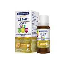 Vit d3 mais kids 200ui catarinense nutricao 20ml