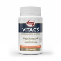 VITA C3 Suplemento 3 Fontes de Vitamina C 120 Cápsulas