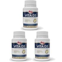 Vita D3 60 cápsulas Vitafor - 3 unidades - D 2000UI Vita D3 60 cápsulas Vitafor - 3 unidades - D 2000UI