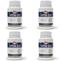 Vita D3 60 cápsulas Vitafor - 4 unidades - D 2000UI Vita D3 60 cápsulas Vitafor - 4 unidades - D 2000UI