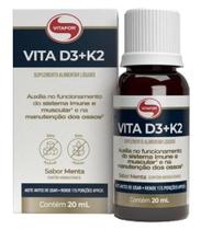 Vita D3 + K2 Líquida Vitafor 20ml Vita D3 + K2 Líquida Vitafor 20ml