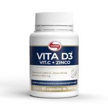 Vita D3 + Vit C + Zinco - 60 Cápsulas - Vitafor