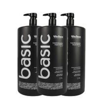 Vita Derm Basic Super Brilho Kit 3 Condicionador 2,5L