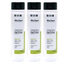 Vita Derm Green Detox Shampoo - 400ml - 3 unidades