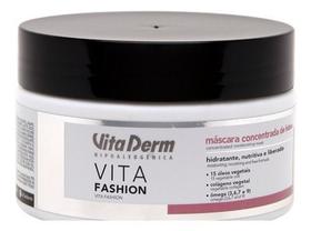 Vita Derm Máscara De Hidratação Vita Fashion Concentrada Para Cabelos Cacheados 220g