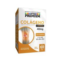 Vita Premium Colágeno Não hidrolisado Tipo II de 60 Cápsulas