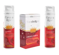 Vita Seiva Cavalo Real Cresce Forte 03 Produtos (Shampoo/Condicionador/KIT Cresce Forte) Incolor 06 Vita Seiva Cavalo Real Cresce Forte 03 Produtos (Shampoo/Condicionador/KIT Cresce Forte) Incolor 06