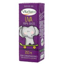 Vita Suco: Suco 100% Uva 200ml - O Melhor para Momentos Deliciosos!