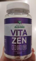 VITA ZEN - 500mg - 60 caps - 100% natural - ZERO gluten - Perfeita Alquimia