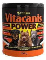 Vitacanis Power Suplemento Vitamínico Pit Bull Cães Fortes