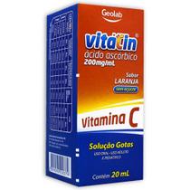 Vitacin gotas 200mg com 20ml - GEOLAB