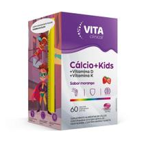 Vitaclinical calcio + kids com 60 capsulas mastigaveis - MARCA EXCLUSIVA