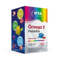 Vitaclinical omega 3 kids peixinho cereja com 120 capsulas - MARCA EXCLUSIVA Vitaclinical omega 3 kids peixinho cereja com 120 capsulas - MARCA EXCLUSIVA