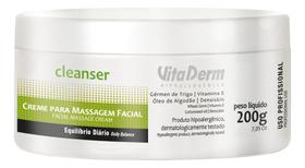 Vitaderm Creme Para Massagem Facial Cleanser 200G