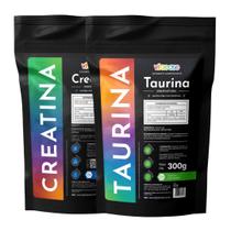 vitaease - Creatina Pura Monohidratada + Taurina Em Pó 300g