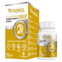 Vitafacil cabelos e unhas 60 capsulas Vitafacil cabelos e unhas 60 capsulas
