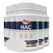 Vitafor NAC 600mg 60 Cápsulas e Porta Cápsulas Kit 5 Vitafor NAC 600mg 60 Cápsulas e Porta Cápsulas Kit 5