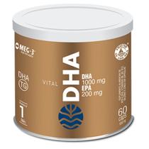 Vital Dha 1000mg Epa 200mg Ômega 3 Meg3 60 Cápsulas