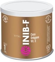 Vital Inib F Vitamina E Com Óleo De Coco e Orégano 60 caps