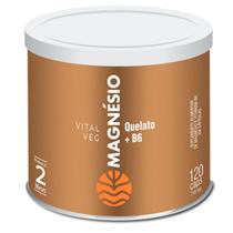 Vital Veg Magnésio Vitamina B6 Vegano 120 Cápsulas