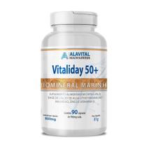 Vitaliday 50+ Alavital Suplemento Alimentar 90 Cápsulas