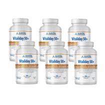 Vitaliday 50+ Alavital Suplemento Alimentar 90 Cápsulas Kit com 6