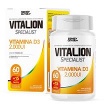 Vitalion D 2.000Ui 60 Cápsulas + 15
