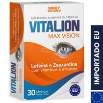 Vitalion Max Vision 30 cápsulas União Europeia Sidney Oliveira - Mais vendido.