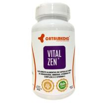 Vitalzen catalmedic 120caps vitaminas minerais aminoacidos