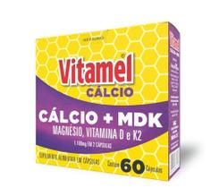 Vitamel Cálcio + MDK 60 Cápsulas