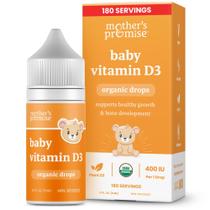 Vitamin D Drops Mother's Promise Organic Baby 400 UI Vitamin D Drops Mother's Promise Organic Baby 400 UI