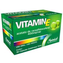 Vitamin E 400Mg C/30Caps - Natulab