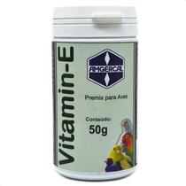 Vitamin-e 50g Amgercal Premix Ajuda Na Reprodução Aves e Pássaros Vitamin-e 50g Amgercal Premix Ajuda Na Reprodução Aves e Pássaros