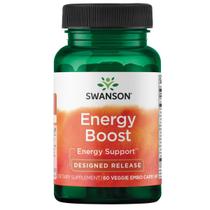 Vitamin Swanson Ultra Energy Boost 60 cápsulas vegetais de lançamento projetado