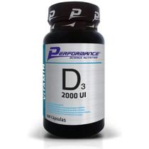 Vitamina 3D 2000 UI Performance Nutrition - 30 Cápsulas